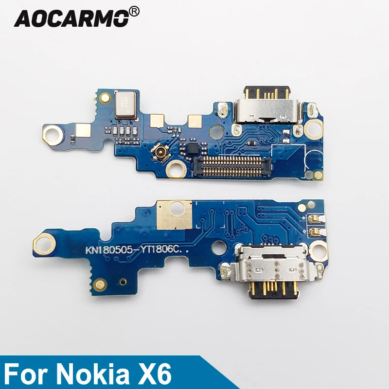 

For Nokia X6/ 6.1 Plus TA-1099/1103 Type-C USB Charging Port Charger Dock Antenna Connector Mic Flex Cable Circuit Board