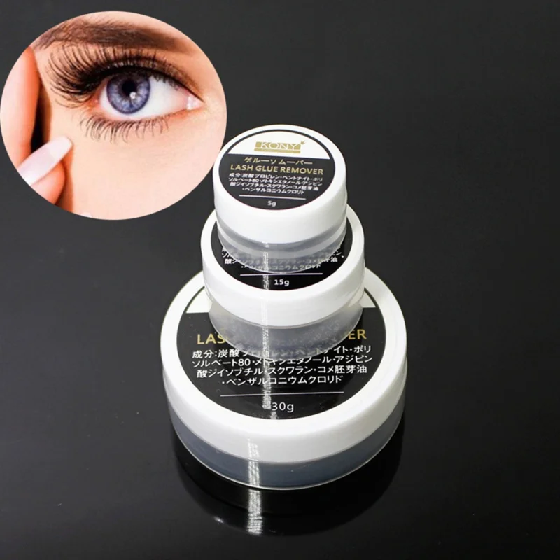

False Eyelash Glue Remover Grafting Eyelashes Fast Removing Tool Cream Eyelash Grafting Adhesive Gel Makeup Tools