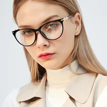 SOZO TU модные ретро Роскошные ножки прозрачные очки светлые рамки уютные оптические очки для работы за компьютером очки оправа для женщин