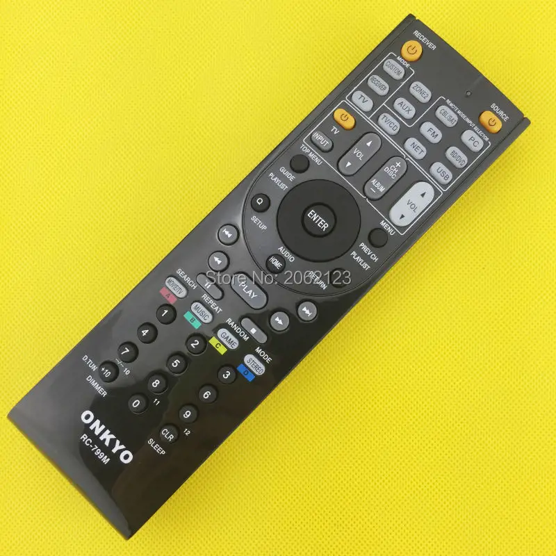 

suitable for onkyo RC-799M AV HT-R391 HT-R558 HT-R590 HT-R591 HT-S5500 RC-834M RC-738M RC-812M RC-801M RC-803M remote control