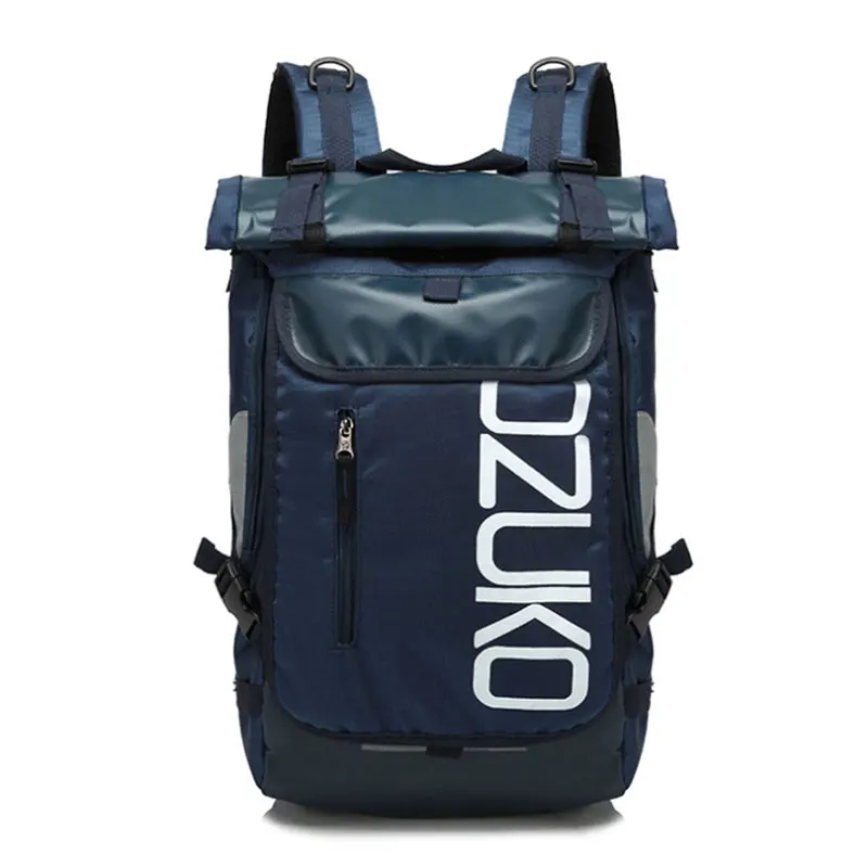 Scione модные Оксфордские креативные рюкзаки для путешествий с высокой плотностью непромокаемые сумки на плечо для мужчин и женщин - Цвет: Blue