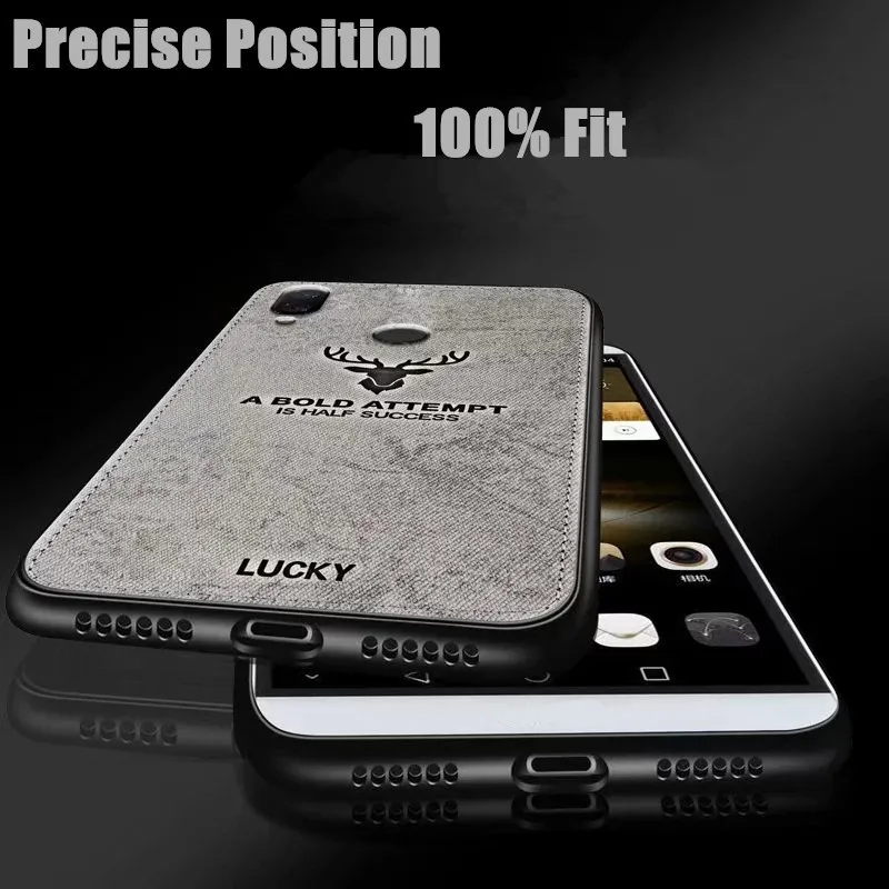 PDGB прочный Чехол из ТПУ для huawei Honor 8X Max 8A 8C 6X 7X Play mate 10 Lite 20 X Pro Nova 3 4 чехол из ткани с рисунком оленя