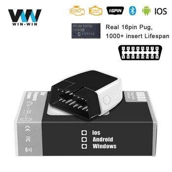 

ELM327 V2.2 PIC18F25K80 OBD2 bluetooth 4.0 wifi Scanner For Android/IOS ELM 327 V1.5 wi-fi OBD OBD2 Car Diagnostic Scanner Tool
