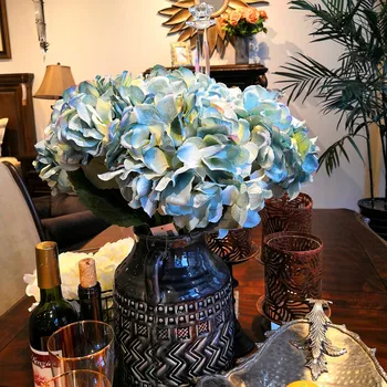 

1pcs/lot Artificial Flowers peony Hydrangea Wedding Party home Birthday Decoration Silk Flowers Colorful DIY artificial Flower