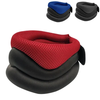 

High Elastic Cervical Vertebra Care Belt Neck Traction Soft Neck Collar for Pain Relief Neck Stretcher Pain Fatigue Relieve