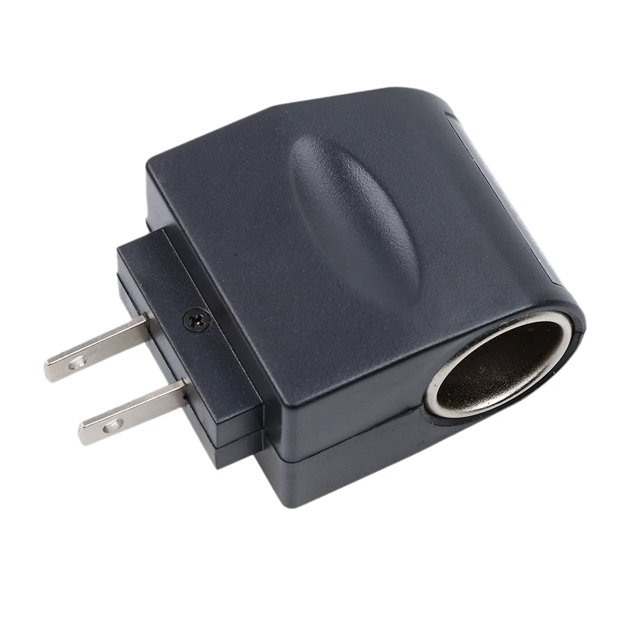 Mini Car Cigarette Lighter 220v Adapter EU US Plug AC 220V To DC 12V Power Converter for Automobile wall socket splitter charger |