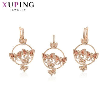 

Xuping Exquisite Lovely Special Gift Jewelry Sets With Butterfly Shape for Women Girls Nice Graduation Gifts S194.7-64445