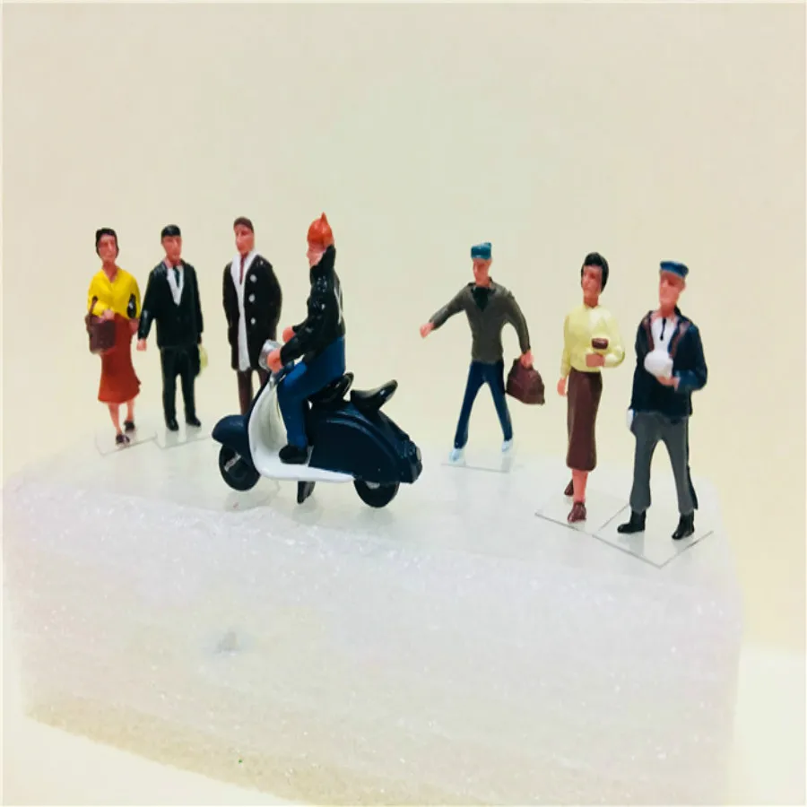 

1set/lot architecture ho scale plastic model worker figure