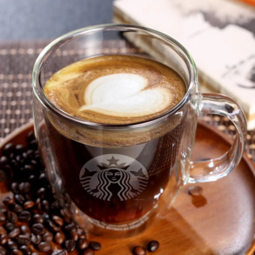Classic Coffee Cup Mermaid Pattern Milk Glass Cups Novelty Gifts Ceramic Milk Tea Double layer Cups Starbucks Standard Classic Coffee Cup Mermaid Pattern Milk Glass Cups Novelty Gifts Ceramic Milk Tea Double layer Cups Starbucks Standard