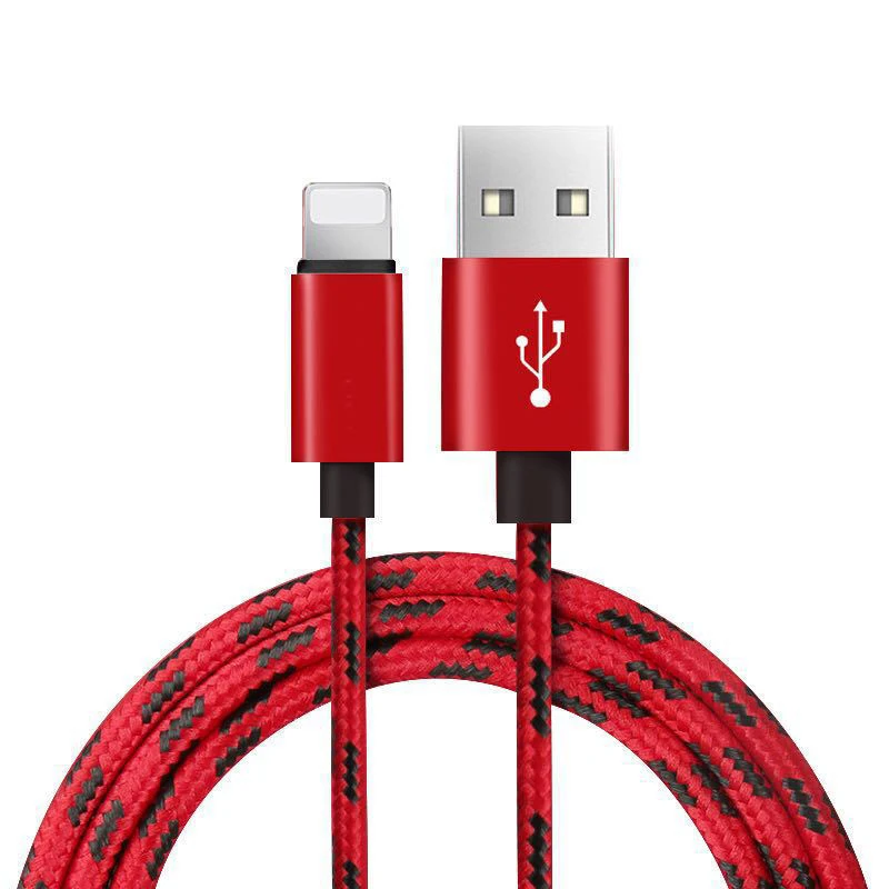 

Type c/8Pin/Micro USB Cable For Iphone X 8 7 Charger Mobile Phone Cable USB Cable for Samsung s9 s8 Oneplus Fast Charging Cable