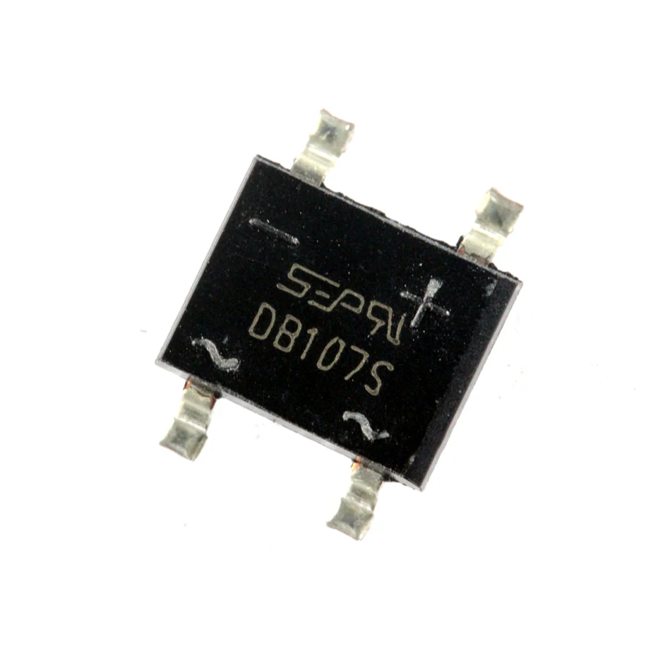 Free shipping 100PCS SMD DB107 DB107S 1A 1000V | Электроника
