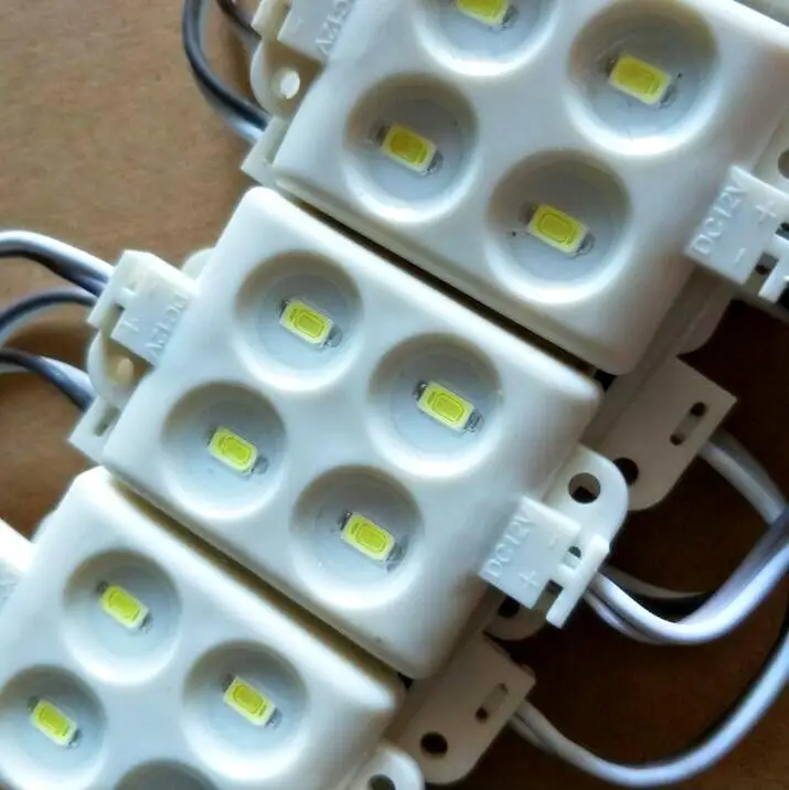 led module injection 5730 4leds IP65 DC12V 2W molding For advertising board Blister luminous words + 20 pcs+ Free shipping | Лампы и