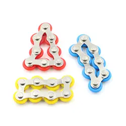 Одноручные пальчиковые игры игрушки Tri-Spinner Fidget Toy для аутизма СДВГ