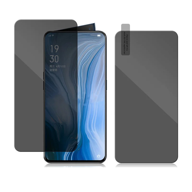 9H защита конфиденциальности закаленное стекло для OPPO Reno 10X Zoom Reno S 2Z 2F Ace анти-писк протектор экрана стекло защитная пленка