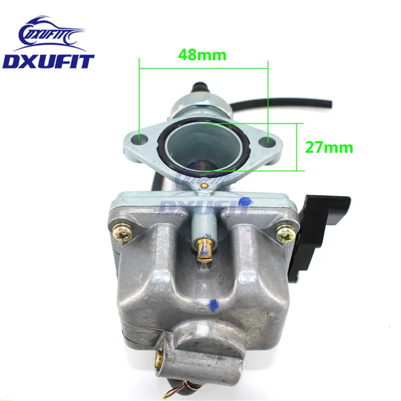 DXUFIT PZ27 27mm Carburetor Carb motorcycle pump accelerator