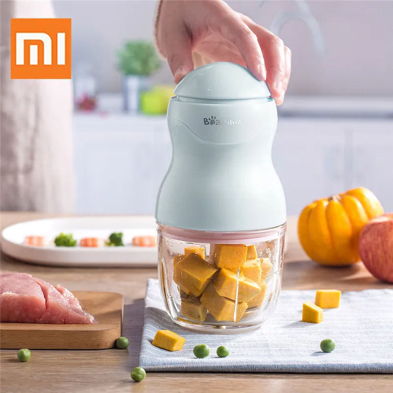 

Xiaomi Bear Baby Food Supplementary Machine Multi-function Portable Mini Meat Grinder Baby Blende Food Machine Baby Food Mills
