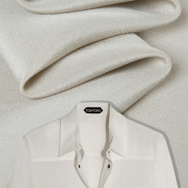 

100% silk fabric,crepe de chine, good luster, solid color, smooth and soft, sew for top, shirt,dress,vest,craft by yard