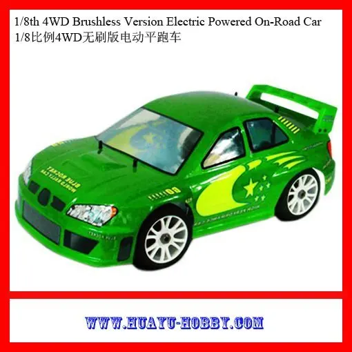 

radio control car rc modle 1/8th 4WD Brushless Version Electric Powered On-Road Car 94066