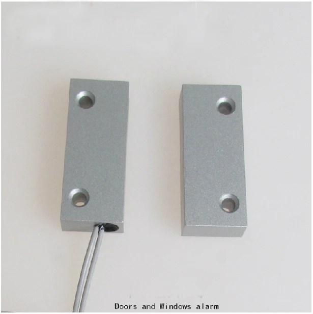 Free shipping Door Sensor Wired Cable Window Door Contact Zinc alloy