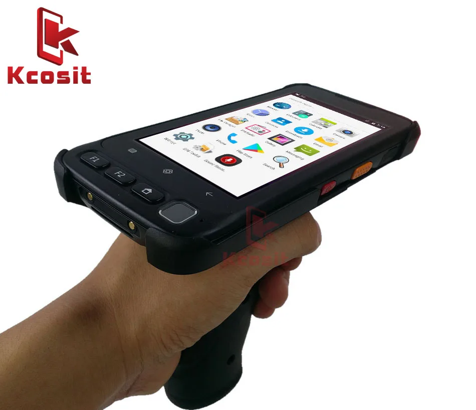 

China 2D Barcode Scanner bluetooth Android Handheld Wirelress Mobile Computer Data Collector PDA Terminal IP67 Waterproof GPS