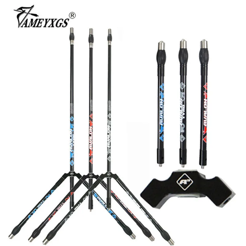 1set Archery Stabilizer Damping Rod Recurve Bow Shooting Balance Bar