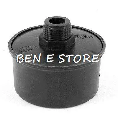 

20mm Thread Air Compressor Admitting Port Silencer Muffler Black