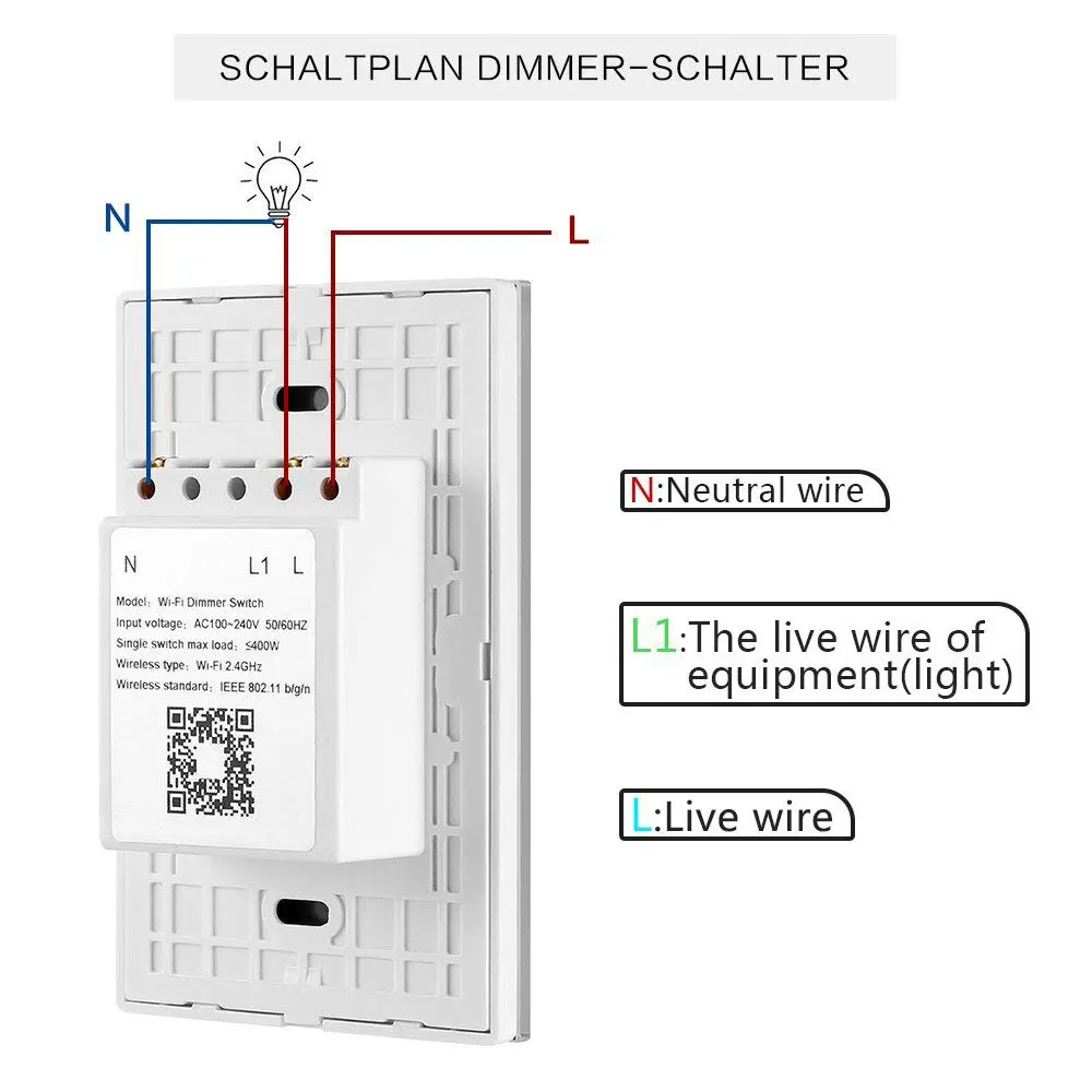 Tuya WiFi регулятор яркости освещения US Led диммер 220 V 110 V умная сенсорная лампочка с регулированием яркости работает с Amazon Alexa Google Home