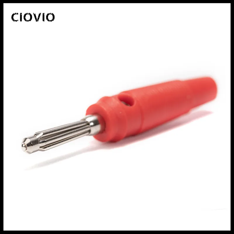 4MM Banana Plug Audio Speaker Connectors Amplifier Speaker Binding Post 4mm Banana Jack Plug For