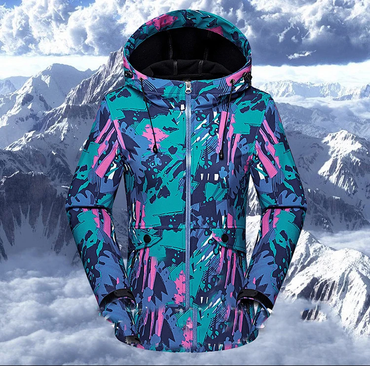 Женская теплая походная водонепроницаемая куртка, дождевик, женские пальто, дышащая флисовая походная куртка для кемпинга