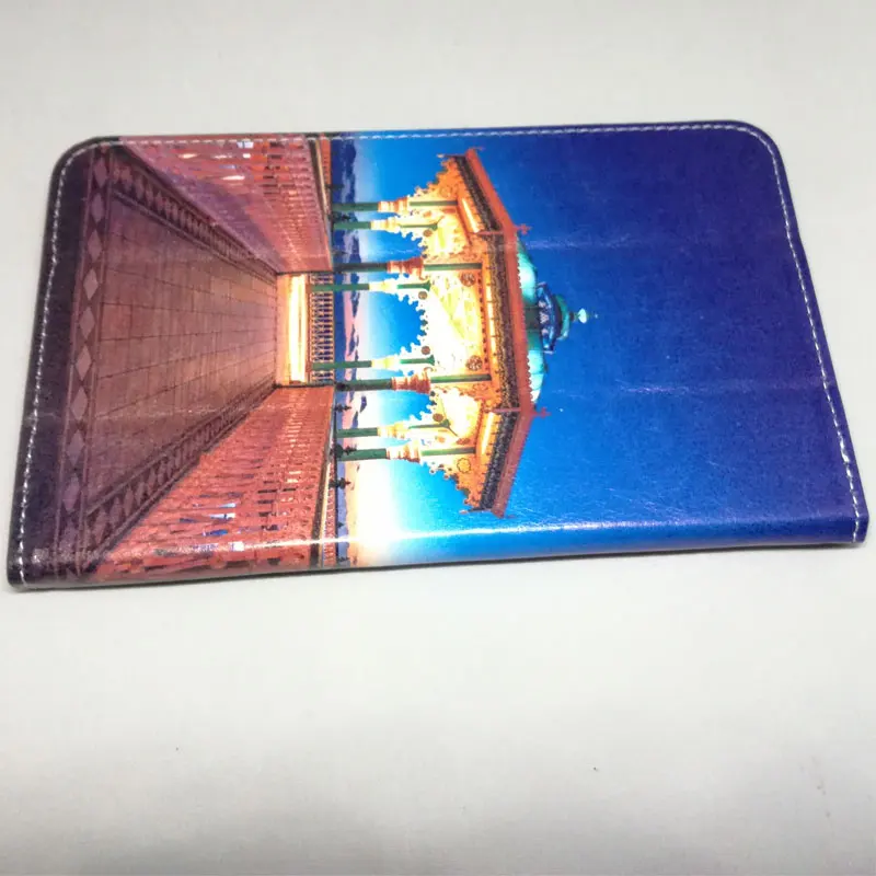 Myslc Printed Pu Leather Cover for Digma Optima 7701B 4G 7 inch Tablet Magnetic Stand Case photo