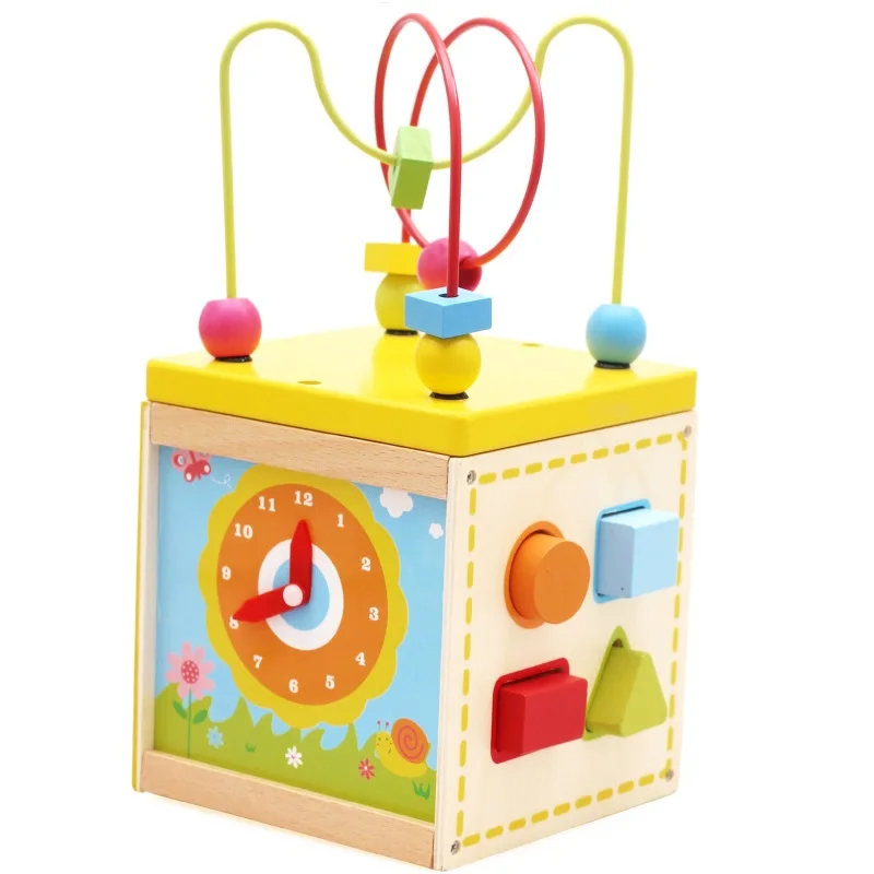 

Big Maze Wooden Toy with Shape Learning Educational Soft Montessori children intelligent creative interactive toys SK033