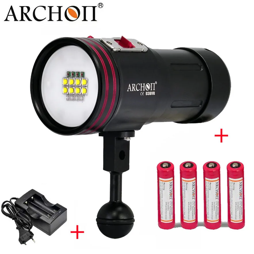 

ARCHON D36VR W42VR Update ARCHON D36V W42V * U2 UV Multifunction Underwater Photographing Diving Light Video Light