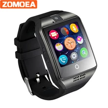 Q18 smart font b watch b font for android support GPRS bluetooth men women sport reloj