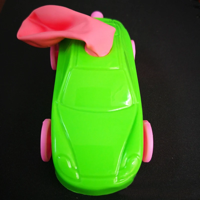 Детские подарки аэродинамические силы надувной шар автомобиль DIY инерционная мощность проект детские игрушки для научного эксперимента