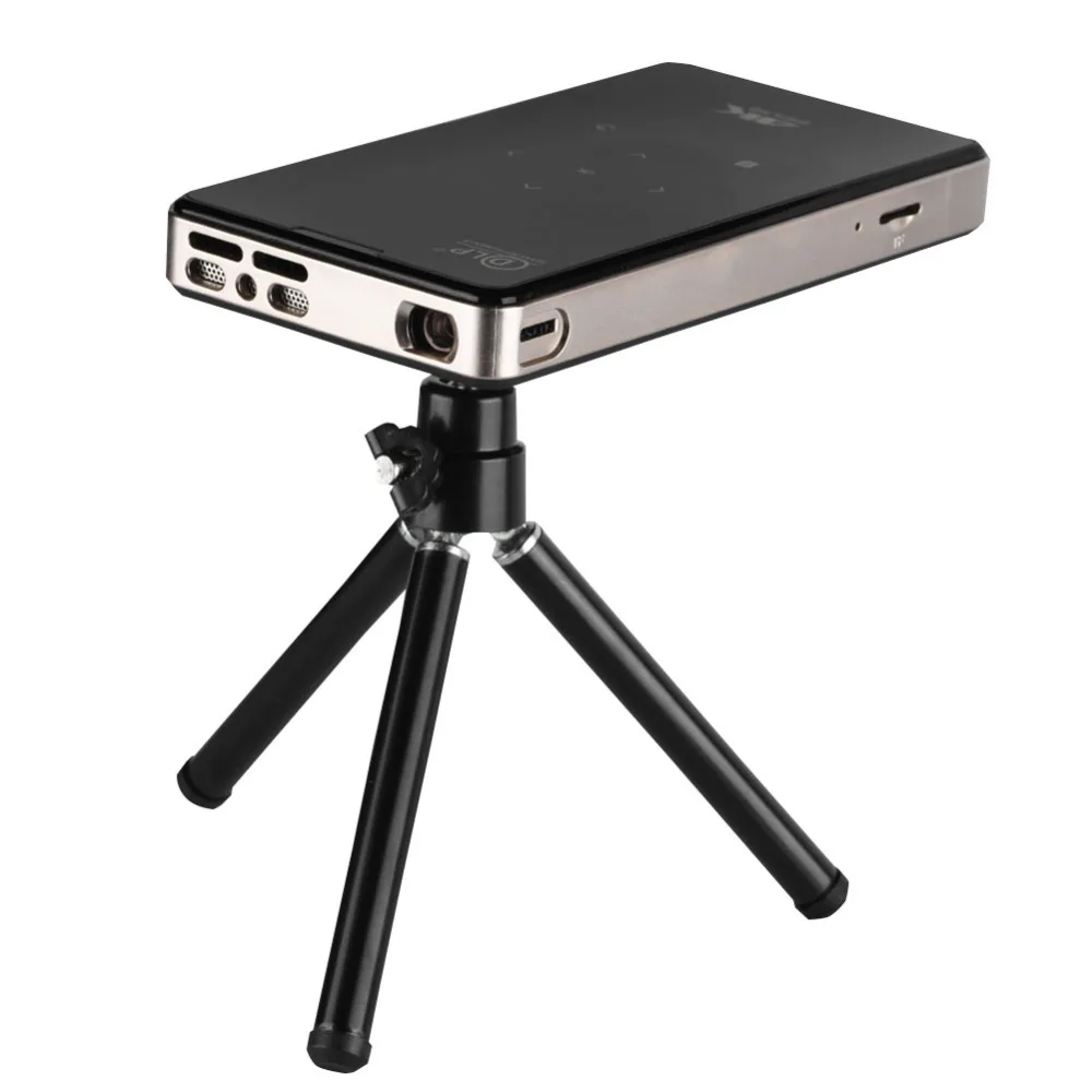 

4K DLP Micro Projector 2.4G WiFi 1000:1 Phone Control Video Projector with 8GB Memory