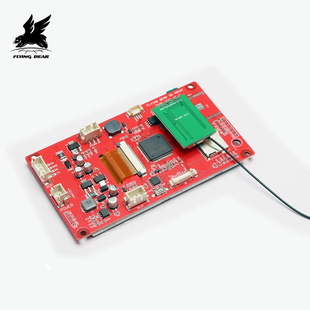 Беспроводной роутер Flying bear TS40 с сенсорным экраном и 3d печатью фрезерный модуль Wi