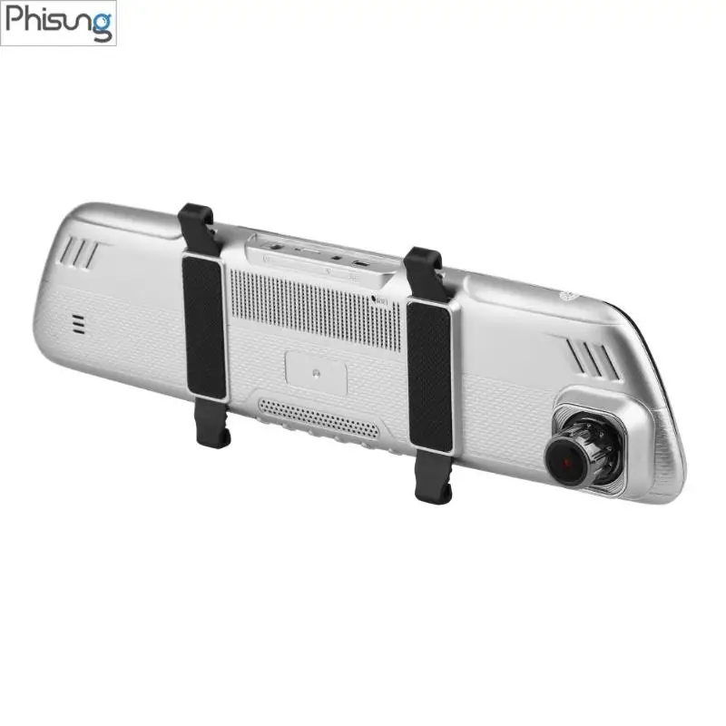 Phisung W07 Автомобильный dvr двойной объектив 7.84in ips поток зеркало заднего вида FHD 1080 P видеорегистратор Видео регистраторы Авто Регистратор