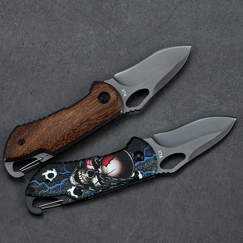 

HS Tools stainless steel tactical Folding Pocket Knife survival camping knife swiss knife clip folding knife