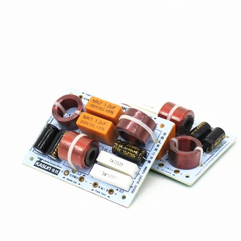 

2pcs KASUN L-380C 3 Way 3 Unit Hi-Fi Speaker Frequency Divider Crossover Filters crossover audio