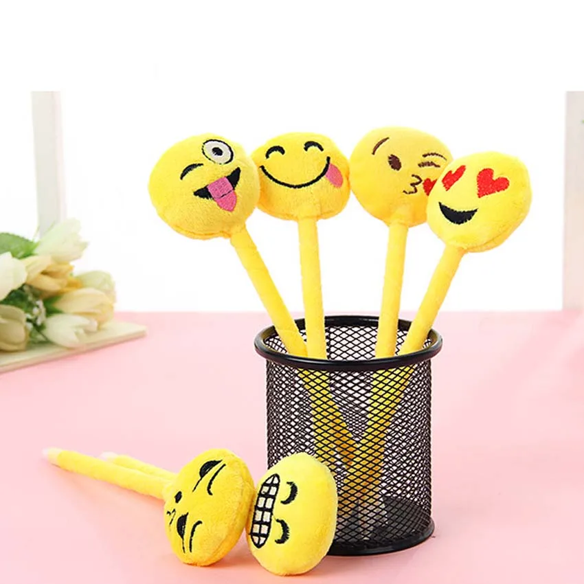 12PCS Funny Pen Emoji Party Favor Kids Happy Birthday Party Supply Gift