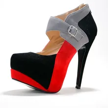 Cheap Plus Size Women Pumps Women Pumps Sexy Buckle Strap High Thin Heels New Arrive Sandales Femme Hot Sale Summer Style Ladies