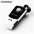 Fineblue F960 Беспроводная гарнитура Bluetooth Hands free наушники с микрофоном Звонки напоминают вибрацию износ пульт на прищепке