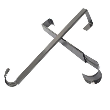 

Removable Wreath Metal Hook Christmas Ornaments Hook Telescopic Hook Garland Ornament Wreath Pendant Hook