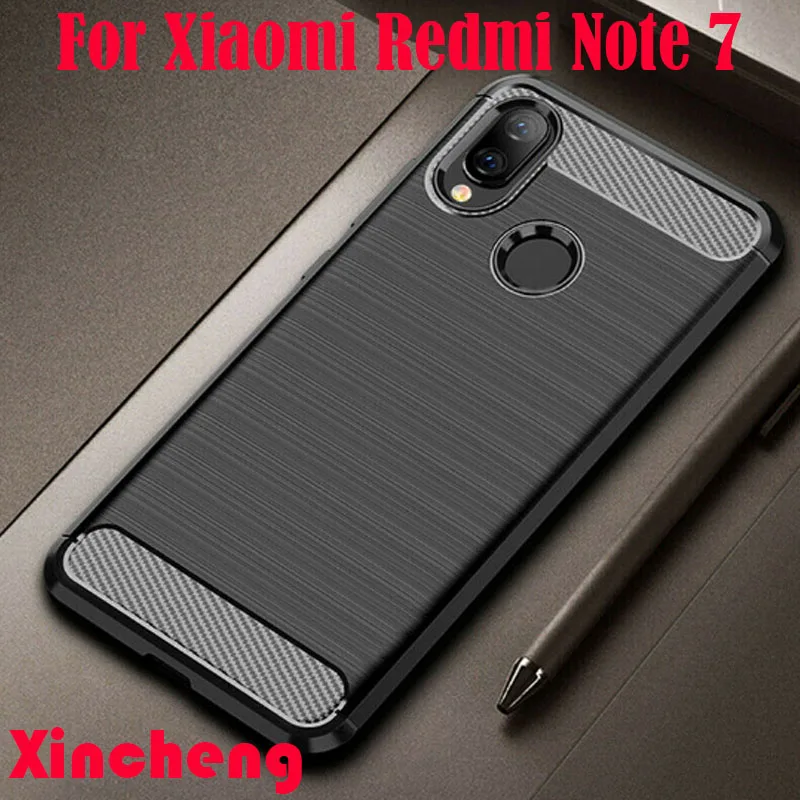 Для Xiaomi Redmi Note 7 чехол Гибридный Броня робот двухслойный защитный для Pro задний