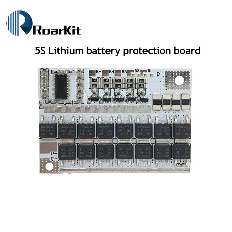 3S 4S 5S BMS 12 в 21 в 100A литий-ионная ЛМО Ternary литиевая батарея защита печатная плата литий-полимерный баланс плата для зарядки Модуль - Цвет: 5S