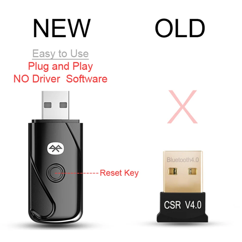 Длинный диапазон USB Bluetooth 4,2 аудио передатчик адаптер для ПК ноутбук беспроводной передатчик приемник новое поступление