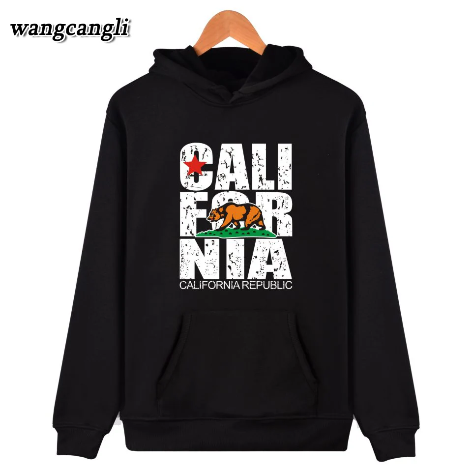 Greatest  2019 autumn winter fashion CALIFORNIA REPUBLIC printed tracksuit pullover unisex sweatshirt hoodies