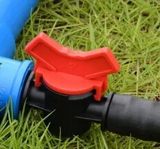 Шаровой клапан краны остановки воды орошения пластиковый соединитель труб шланг аквариум