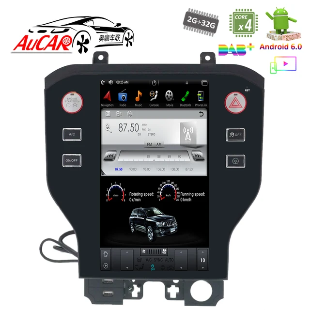 Android Tesla 11 8 Car Gps Multimedia For Ford Mustang Navigation Android Tesla 11 8 Car Gps Multimedia For Ford Mustang Navigation 2017 2016 Radio Stereo Free Map Bluetooth Wifi 4g
