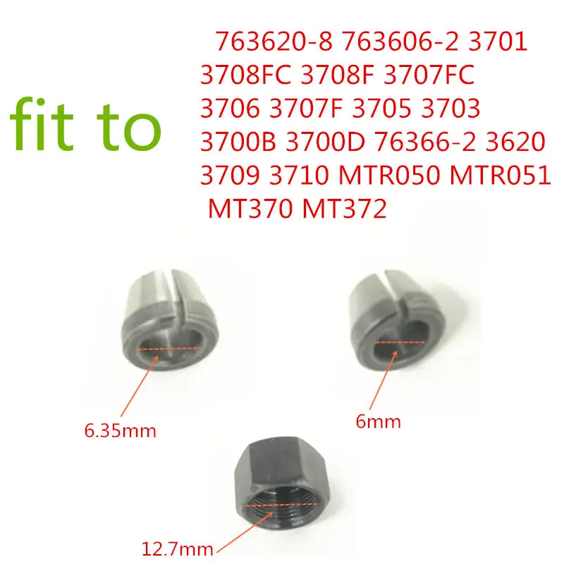 Makita Router Accessories Makita 3709 Accessories Collet Nut Makita